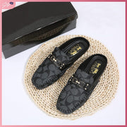 CH088-1 Casual Half-Shoe Loafer Shoes StyleMoto Black 35 