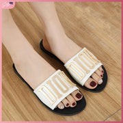 D090 Flat Plain Sandals Shoes StyleMoto 