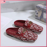 CD1071-D70 Casual Half-Shoe Loafer Shoes StyleMoto Red 35 