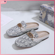 CD1071-D70 Casual Half-Shoe Loafer Shoes StyleMoto Beige/Gray 35 