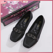 GG3199-G21 Stylish Loafer Shoes StyleMoto Black 35 