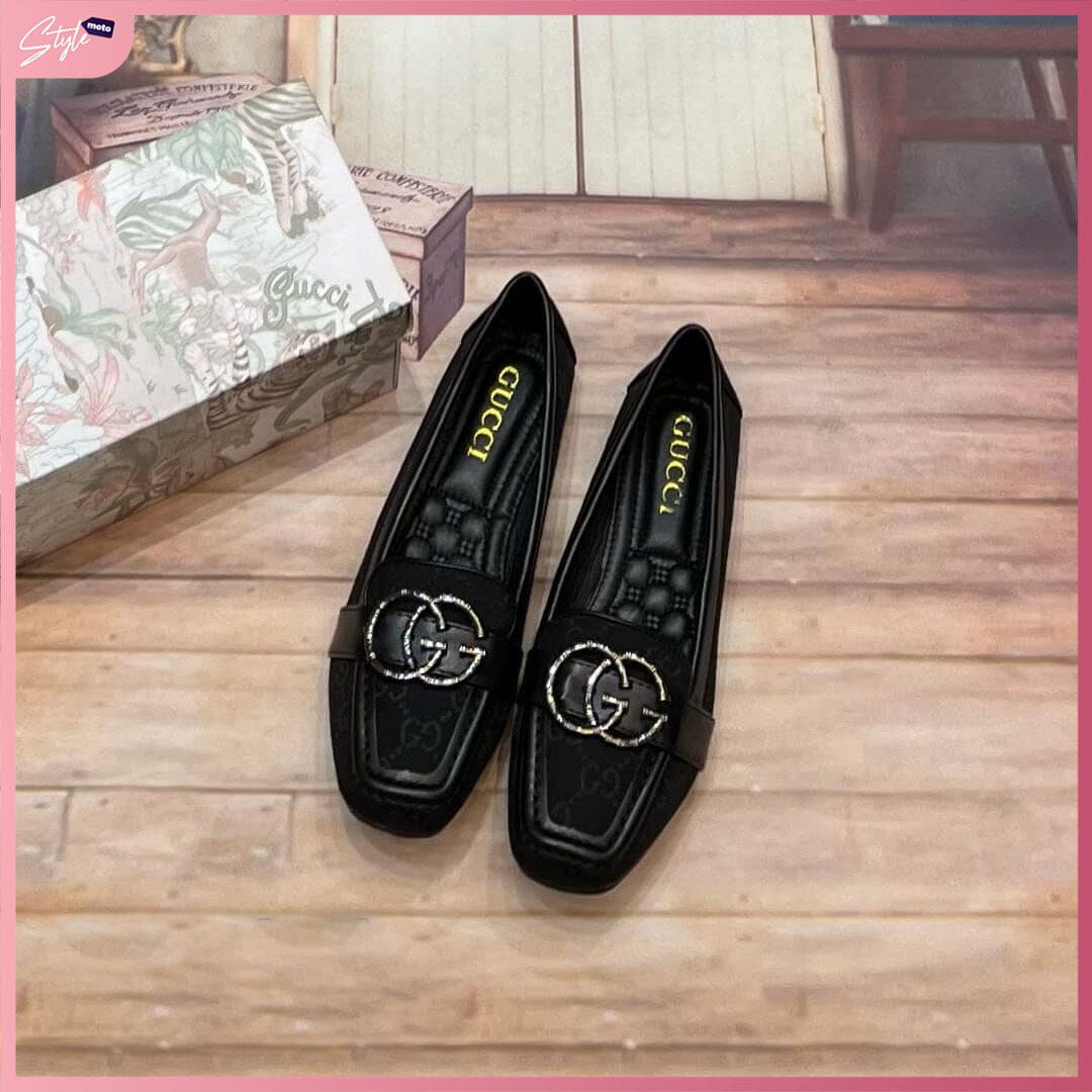 GG3199-G33 Casual Doll Shoes Shoes StyleMoto Black 35 