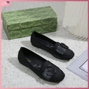 GG319-G15 Women's Casual Loafer Shoes StyleMoto Black 35 