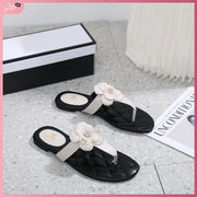 CC336-C1 Casual Flat Sandal Shoes StyleMoto Beige 35 