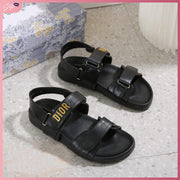 CD6190-D11 Korean Style Casual Women's Sandal (Premium) Shoes StyleMoto Black 35 