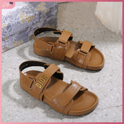 CD6190-D11 Korean Style Casual Women's Sandal (Premium) Shoes StyleMoto Camel 35 