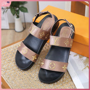 LV6190-1 Casual Comfort Sandal Shoes StyleMoto Brown 35 
