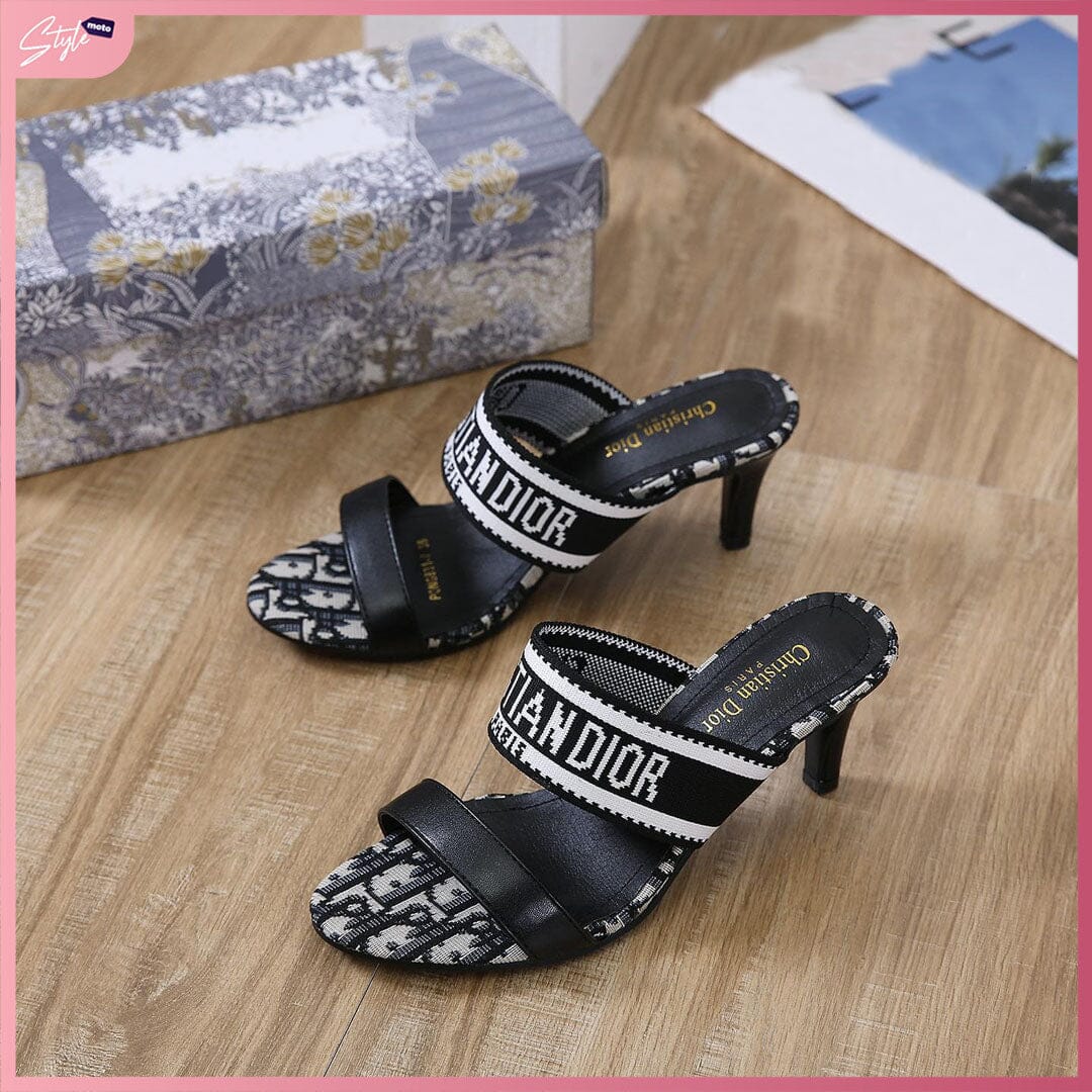 CD831-1 Casual 2-Inch Heel Sandal Shoes StyleMoto Black 35 