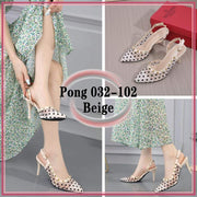 VAL032-102 Onestud 3-Inch Fishnet Heels Shoes StyleMoto 