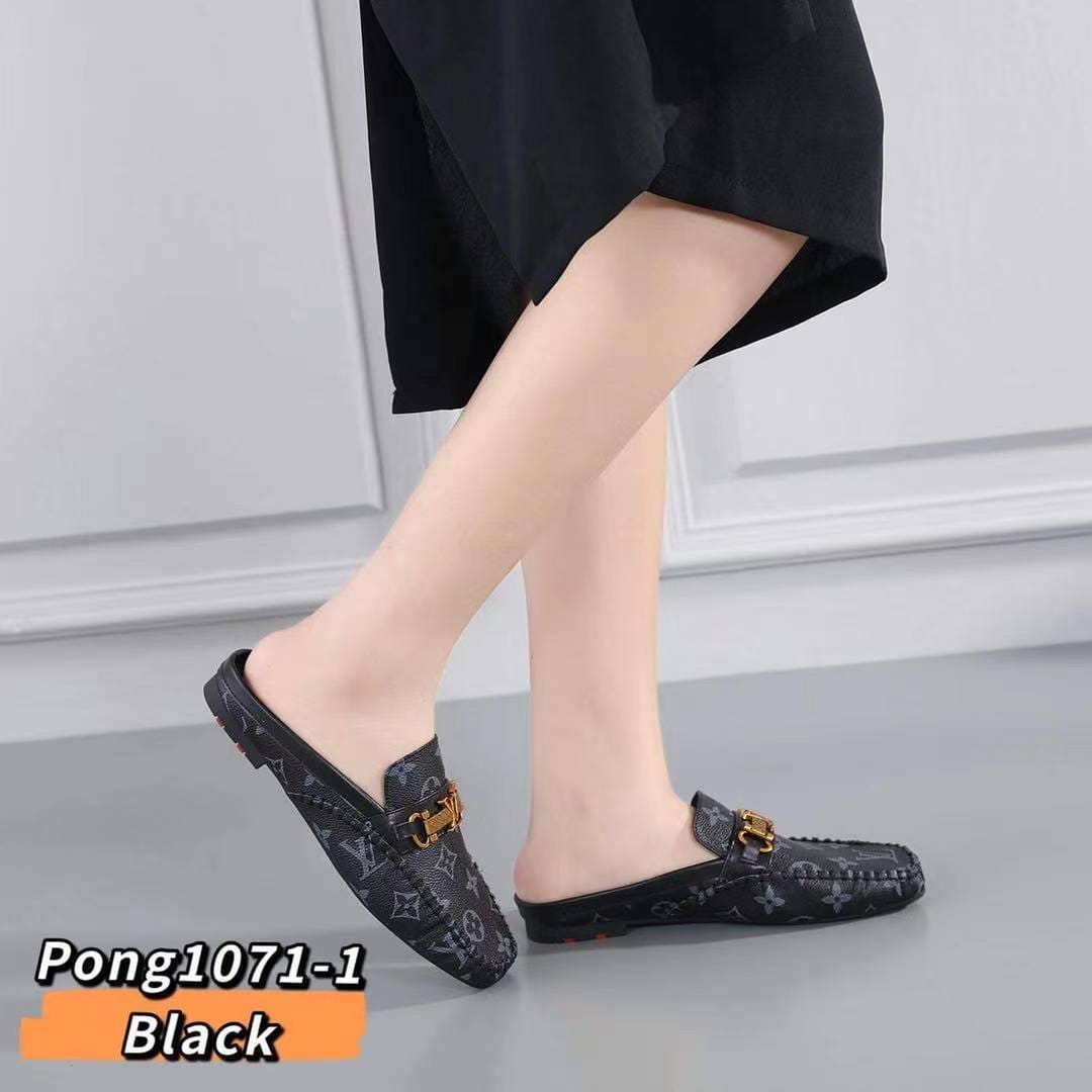 LV1071-1 Stylish Flat Half Shoes Shoes StyleMoto 