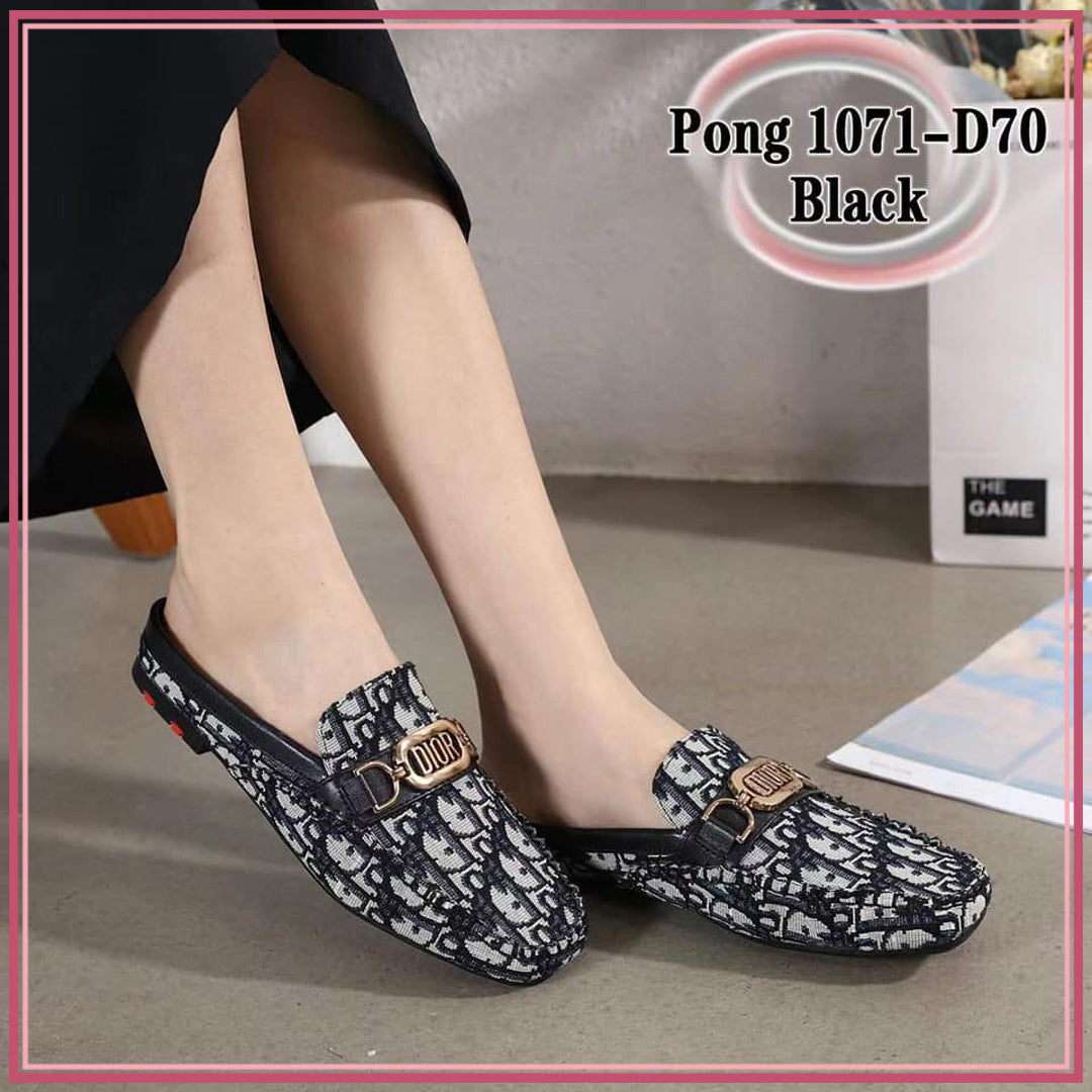 CD1071-D70 Casual Half-Shoe Loafer Shoes StyleMoto Black 35 