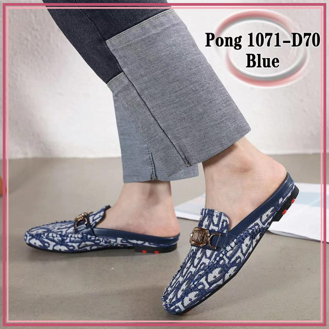 CD1071-D70 Casual Half-Shoe Loafer Shoes StyleMoto Blue 35 