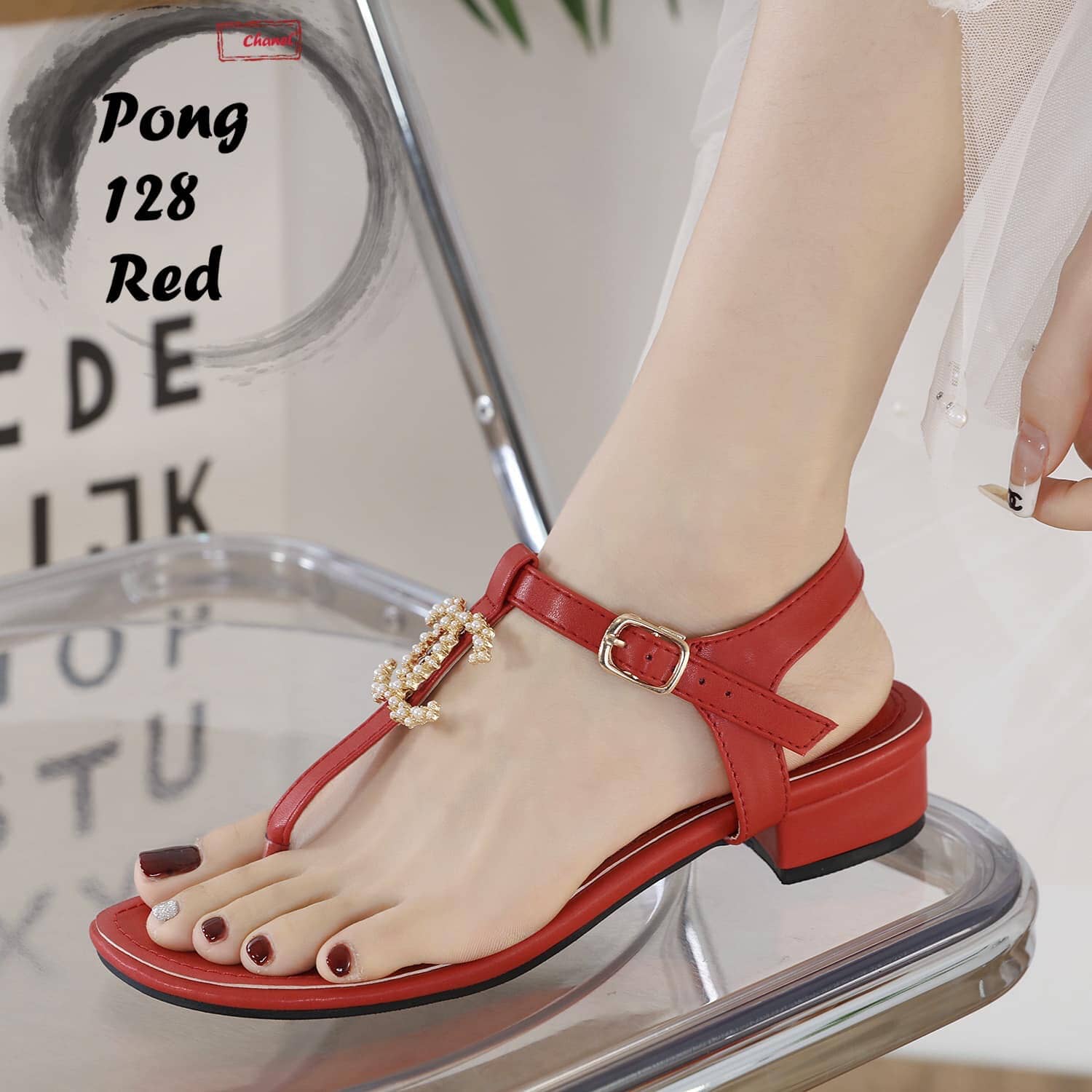CC128 Casual Flat Thong Sandal Shoes StyleMoto 