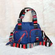 Kipling Casual Stripe-Sling Shoulder Bag (1201) StyleMoto Blue 