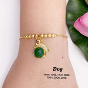 Lucky Authentic Jade Zodiac Bracelet StyleMoto 