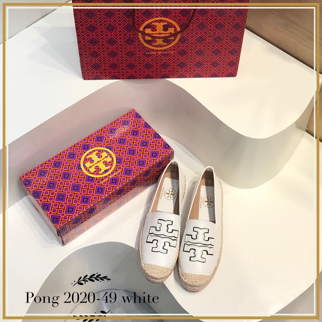 TB2020-49 Women's Espadrille Shoes StyleMoto White 35 