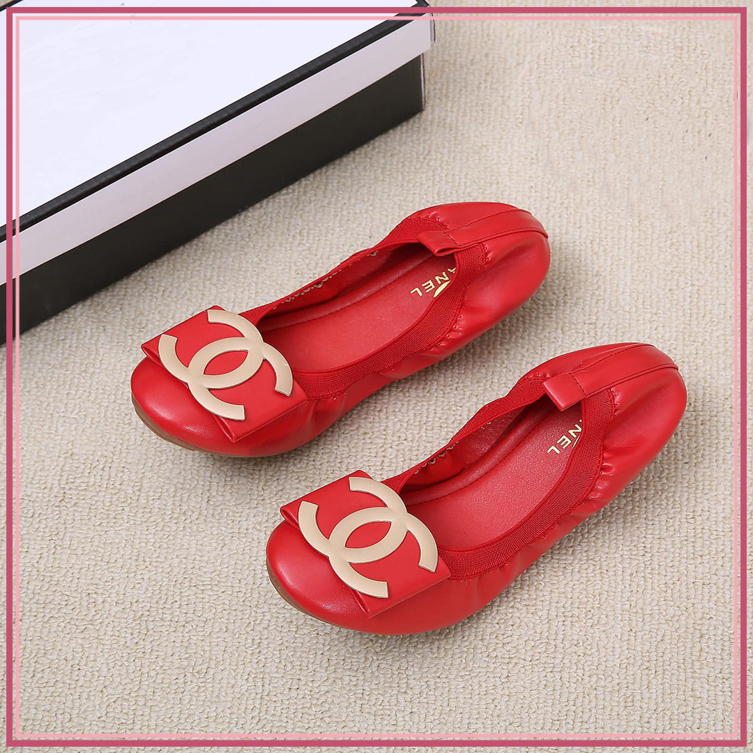 CC3019 Flexible Doll Shoes Shoes StyleMoto Red 35 