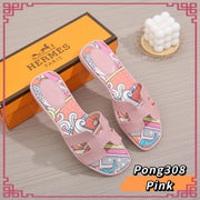 H308 Oran Printed Sandals StyleMoto Pink 35 
