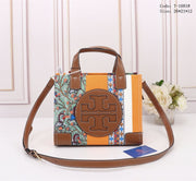 TB1681 Casual Handbag With Sling StyleMoto Orange Printed 