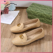 GG3199-G22 Korean Style Casual Loafer Shoes StyleMoto Camel 35 