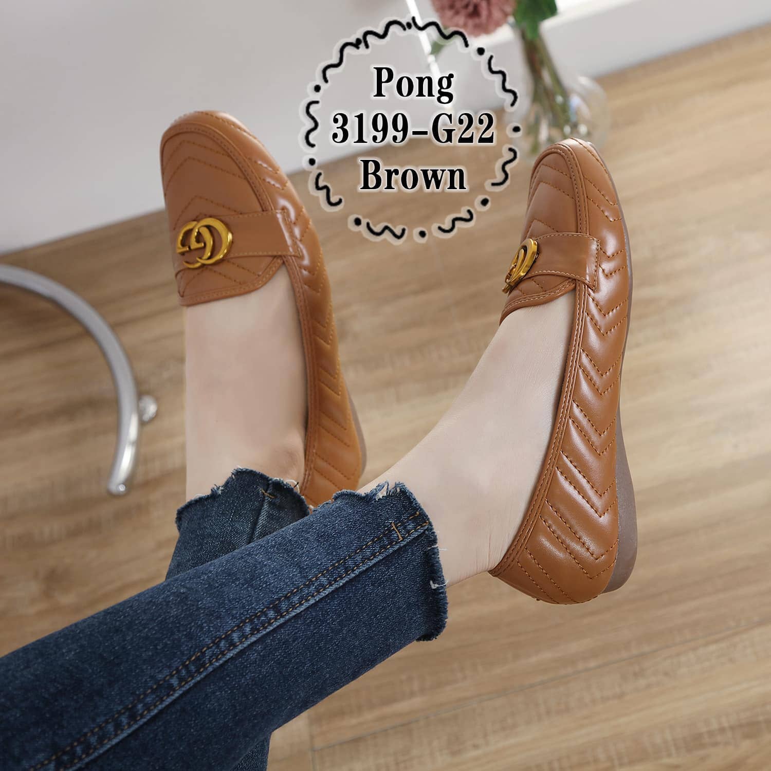 GG3199-G22 Korean Style Casual Loafer Shoes StyleMoto 