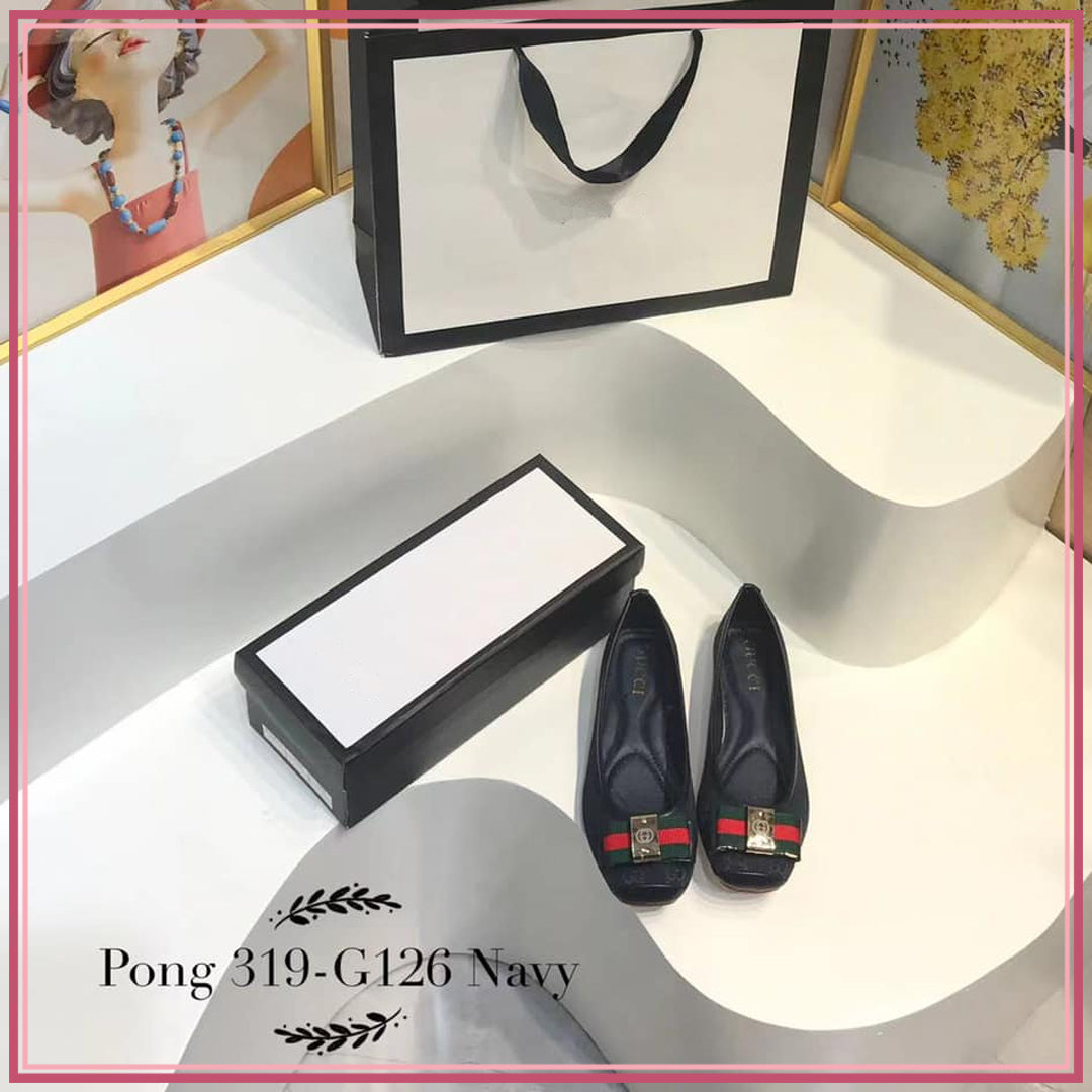 GG319-G126 Casual Doll Shoes Shoes StyleMoto Navy 35 