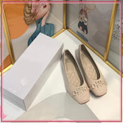 GVY319-200 Casual Doll Shoes Shoes StyleMoto Beige 35 
