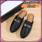 GG578-55 Stylish Half Shoes StyleMoto Black 35 