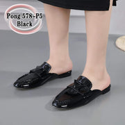 PRD578-P5 Casual Flat Half Shoes Shoes StyleMoto 