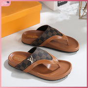 LV58-L7 Comfort Flat Sandal Shoes StyleMoto Checkered 35 