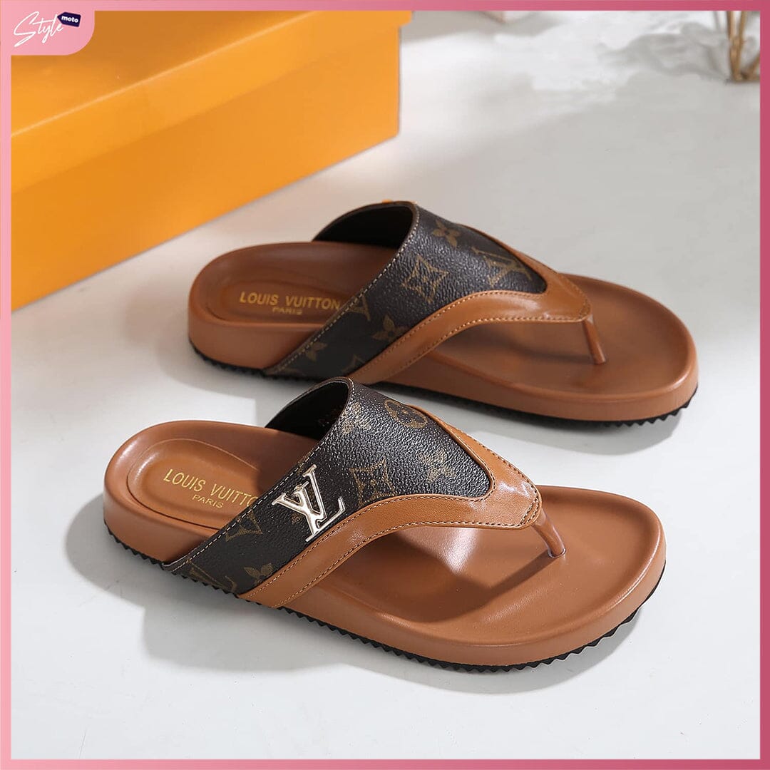 LV58-L7 Comfort Flat Sandal Shoes StyleMoto Figured 35 