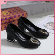 TB626-2 Korean Style 2-Inch Heels Shoes StyleMoto Black 35 