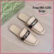 GG688-G201 Casual Half-Shoe Loafer Shoes StyleMoto Beige 35 