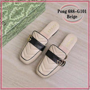 GG688-G101 Casual Half-Shoe Loafer Shoes StyleMoto Beige 35 