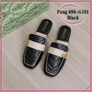 GG688-G101 Casual Half-Shoe Loafer Shoes StyleMoto Black 35 