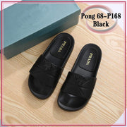 PRD68-P168 Comfort Slide Shoes StyleMoto Black 35 