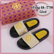 TB68-T798 Casual Slides Shoes StyleMoto Gold 35 