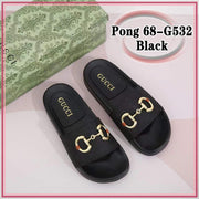 GG68-G532 Comfort Slide Shoes StyleMoto Black 35 