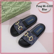 GG68-G532 Comfort Slide Shoes StyleMoto Blue 35 