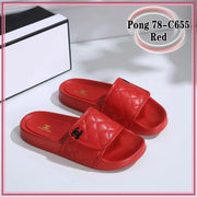 CC78-C655 Comfort Slide Shoes StyleMoto Red 35 