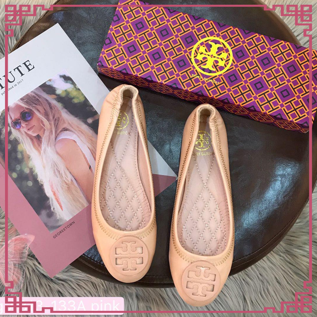 TBA813-133A Casual Doll Shoes Shoes StyleMoto Pink 40 