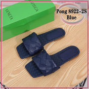 BOT8922-2S Casual Flat Sandal Shoes StyleMoto Blue 35 