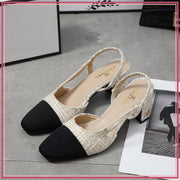 CC917 Casual 2-Inch Slingback Heels Shoes StyleMoto Apricot 35 