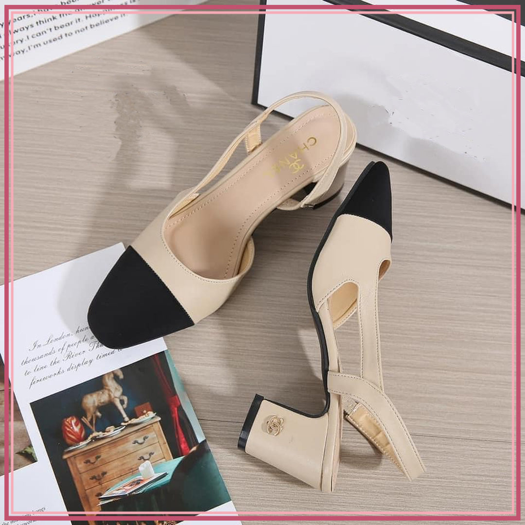 CC919 2-Inch Slingback Heels Shoes StyleMoto Khaki 35 