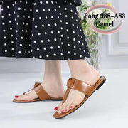 VAL988-A83 Casual Flat Thong Sandal Shoes StyleMoto 