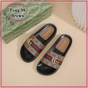 GG98 Casual Slides Shoes StyleMoto Apricot/Brown 35 