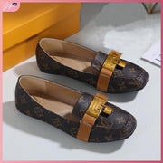 LV998-5 Casual Loafer Shoes StyleMoto Brown 35 
