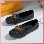 LV998-5 Casual Loafer Shoes StyleMoto Black 35 