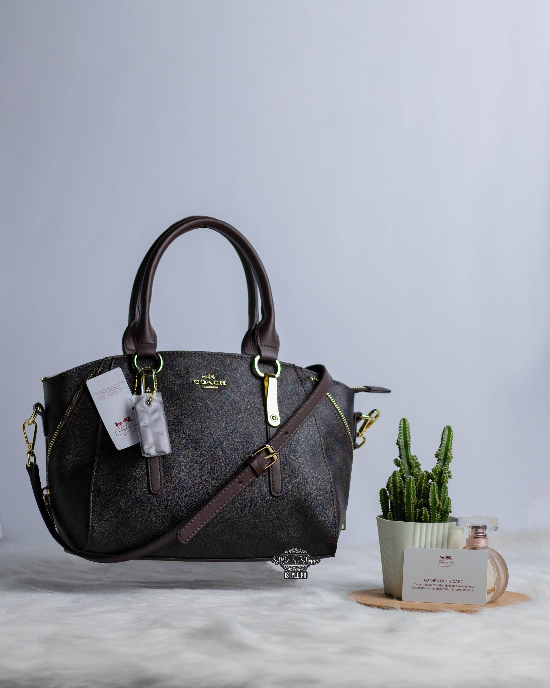 CH2160 Handbag With Sling StyleMoto Coffee 