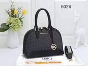 MK502 Alma Handbag With Sling StyleMoto Black 